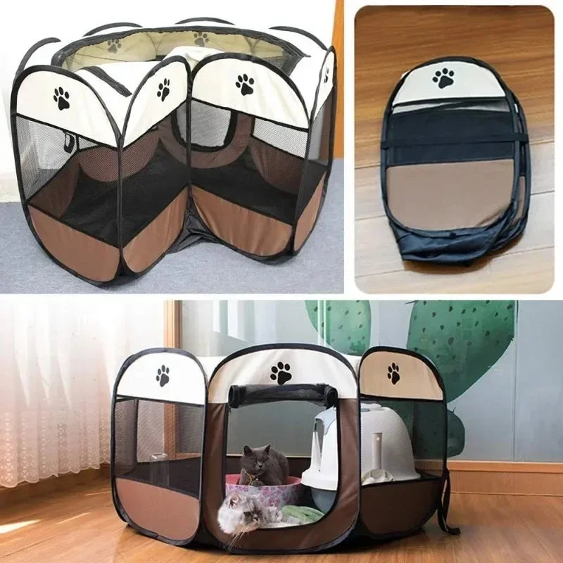 Foldable Portable Pet Tent Cage