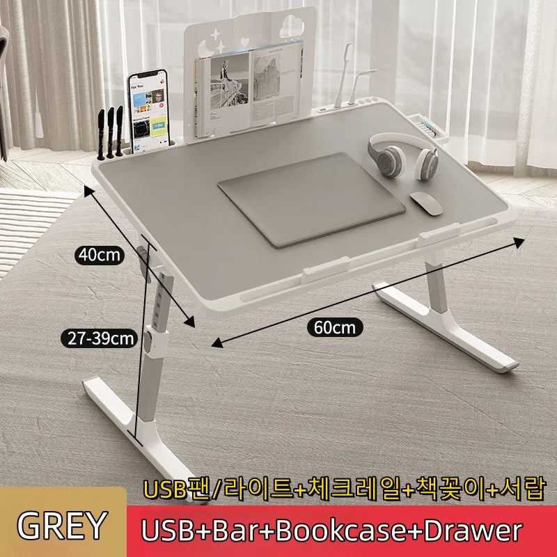 Adjustable Foldable Laptop Bed Table