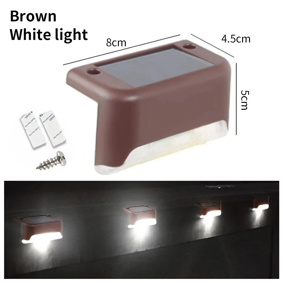 Solar LED Outdoor Step Lights