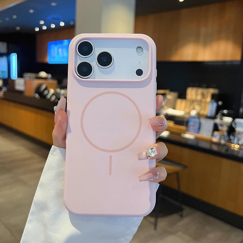 Luxury Silicone iPhone 17 Case