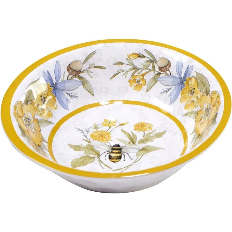 Bee Sweet Melamine Dinnerware Set