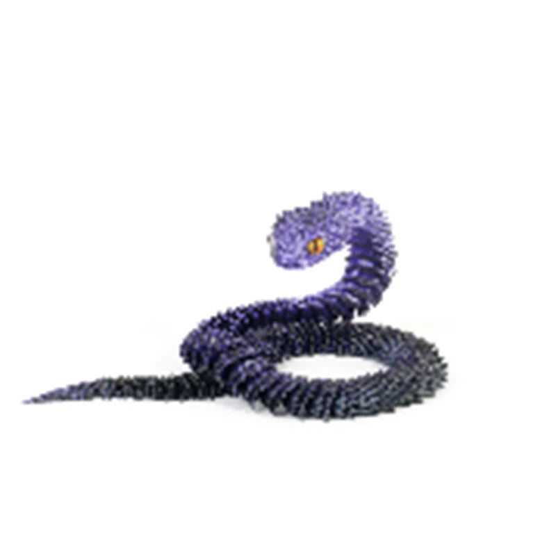 3D Printed Colorful Snake