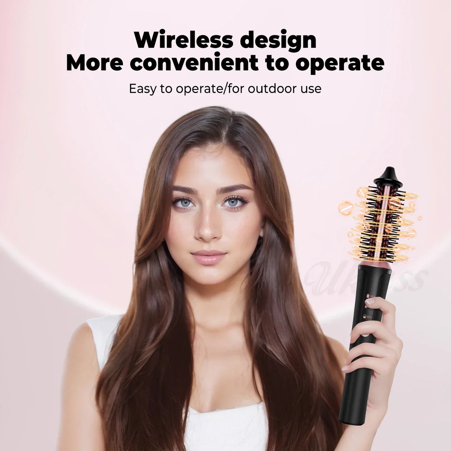 Wireless USB Hair Styling Brush