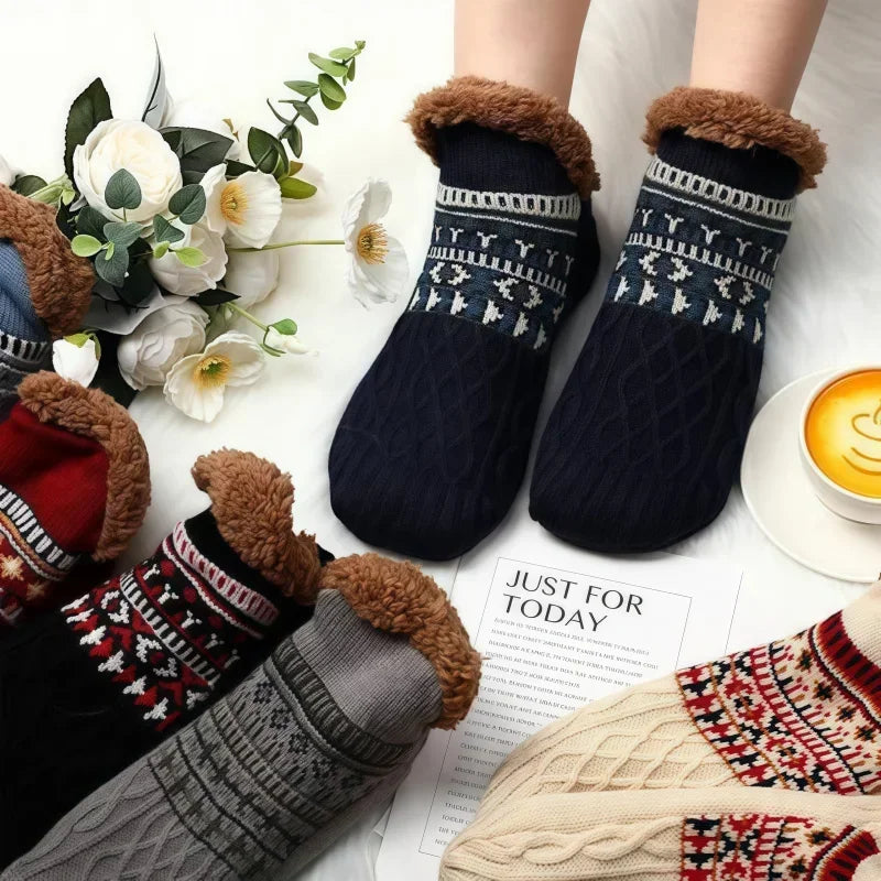 Women’s Fleece Slipper Socks