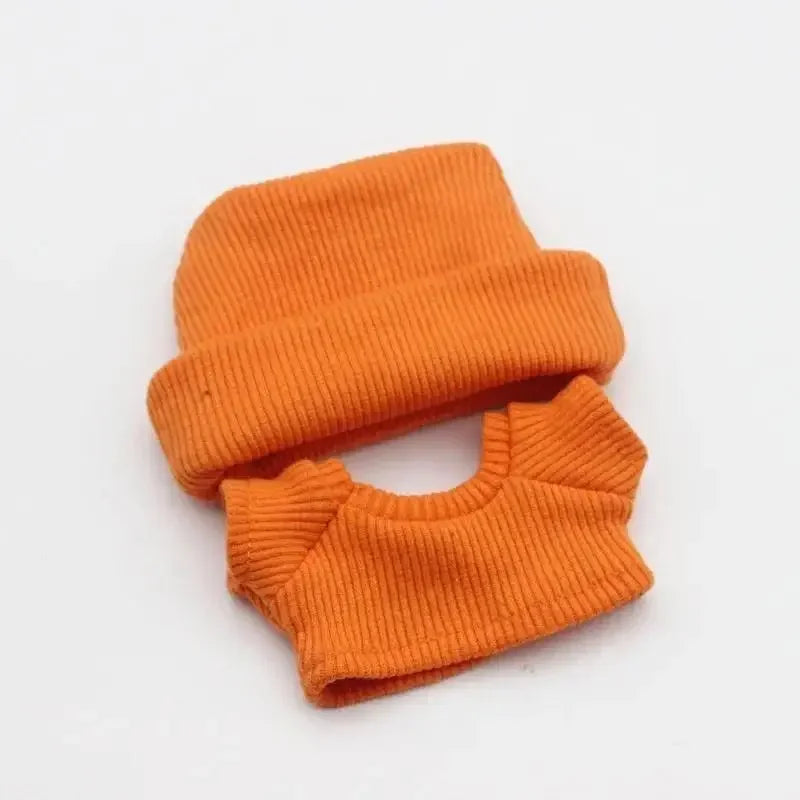 Labubu Solid Color Hoodie Set