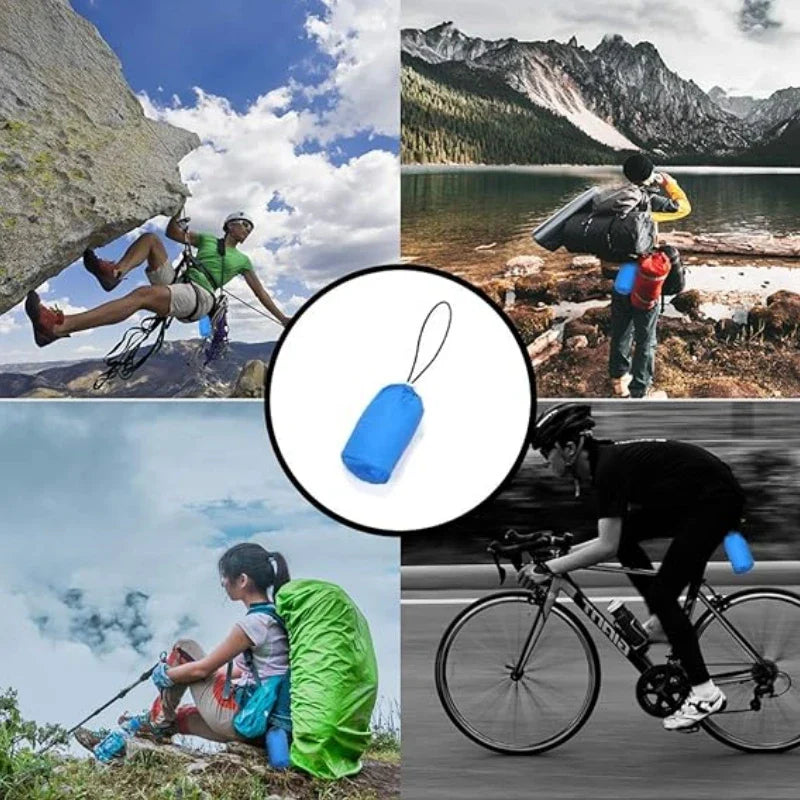 Unisex Waterproof Camping Rain Jacket