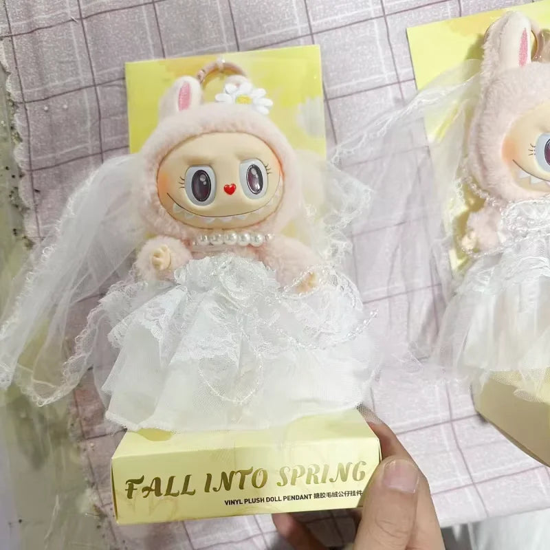 Labubu Mokoko Spring Flower Replica Doll