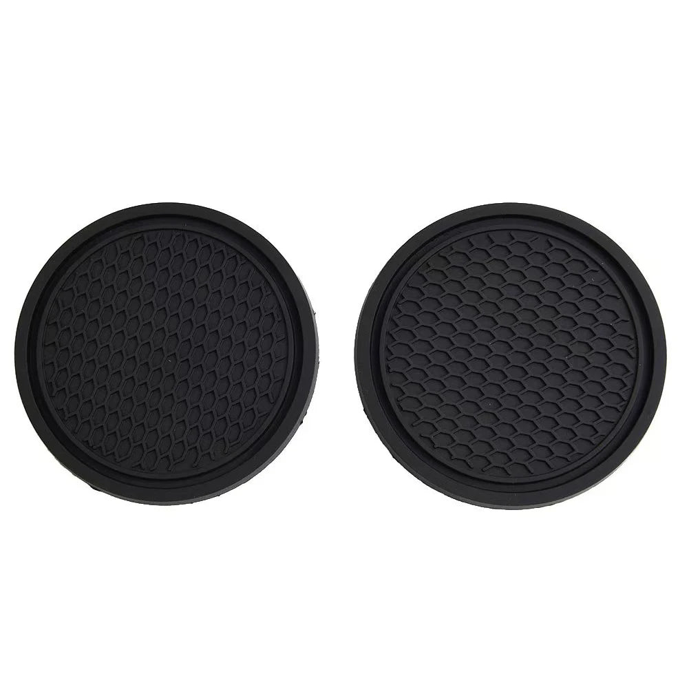 Black Car Cup Holder Coasters