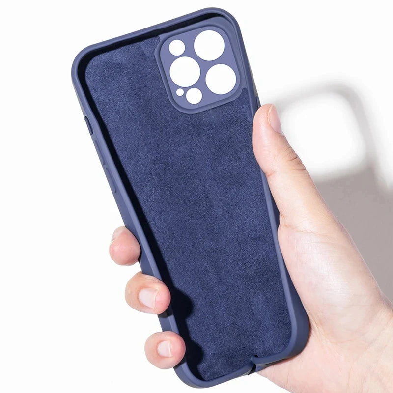 Liquid Silicone Soft iPhone Case