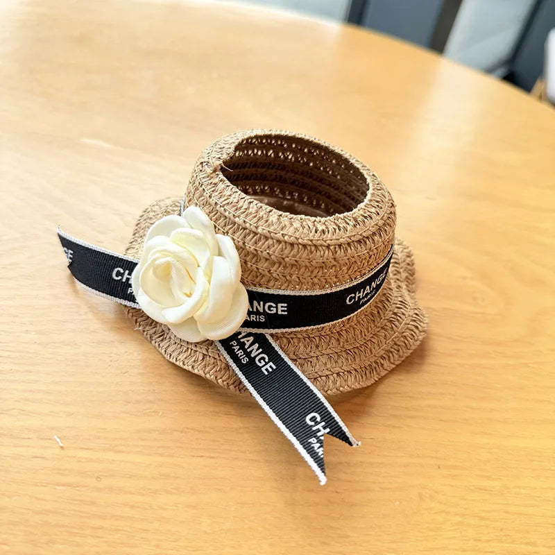 Black Camellia Labubu Outfit