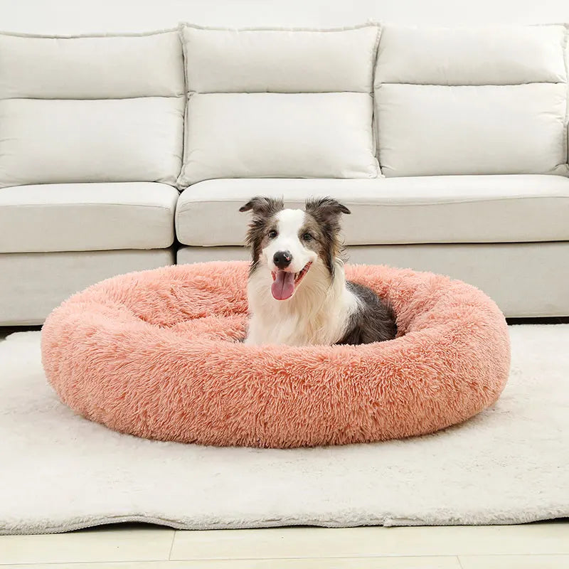 Cozy Plush Dog Bed House
