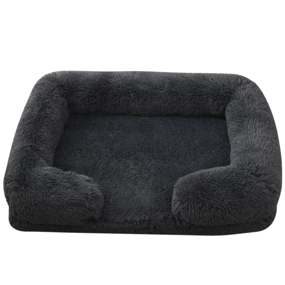 Half Surround Soft Pet Bed