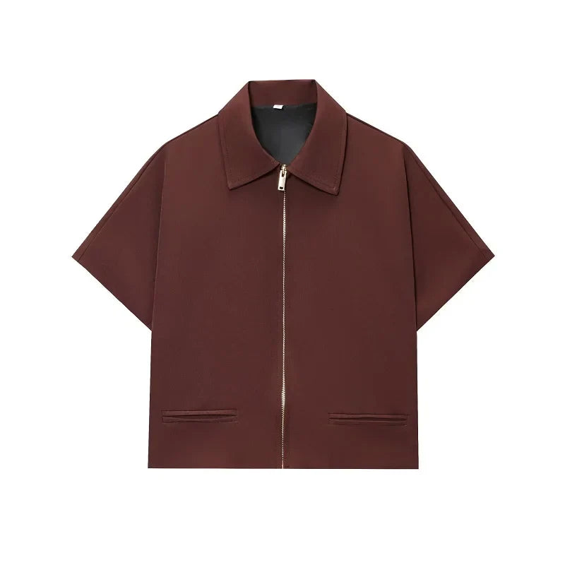 MUJER 2025 Cropped Varsity Jacket