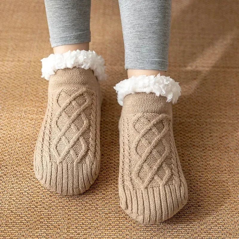 Women’s Fleece Slipper Socks