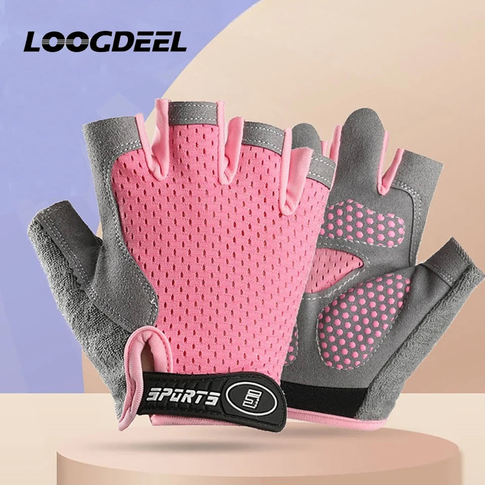 Kids Half Finger Sports Gloves