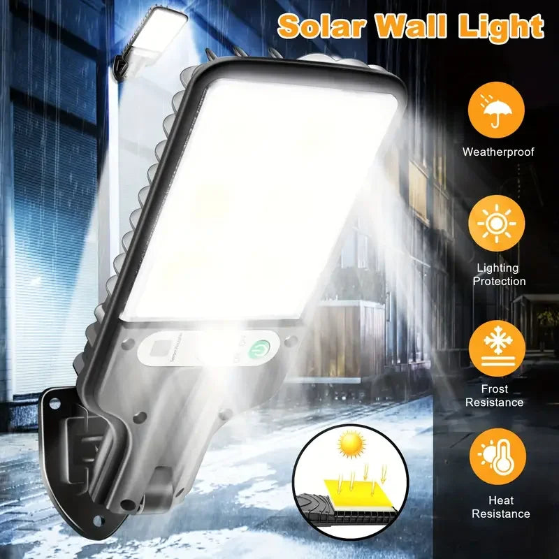 108 LED Solar Security Light