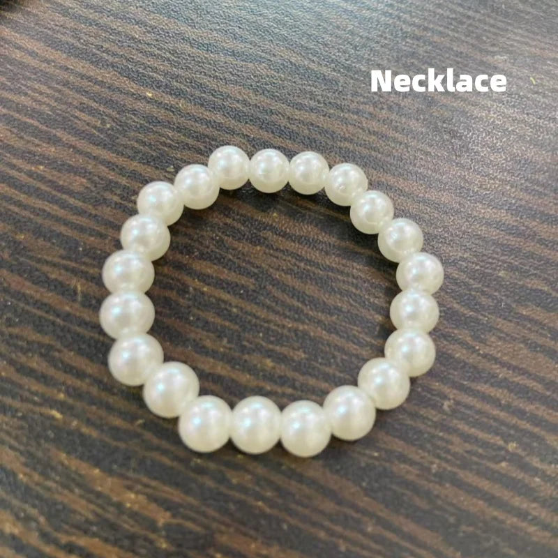 Labubu Designer Plaid Dress Set