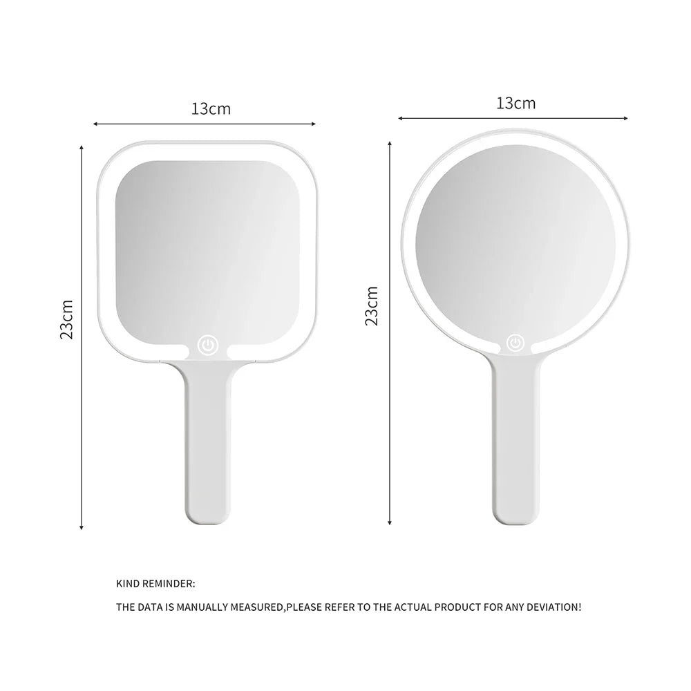 3-Color LED Touch Makeup Mirror