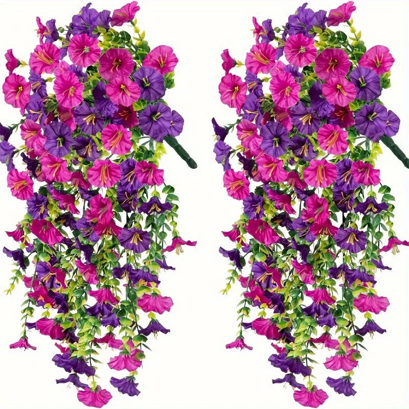 Flower Green Leaf String Lights