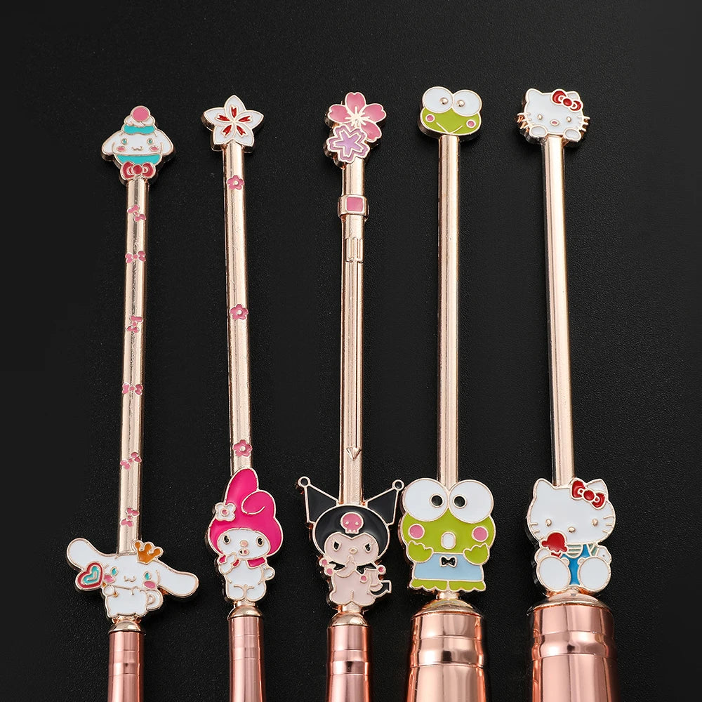 TAKARA TOMY 5PCS Kawaii Kitty Makeup Brush Set