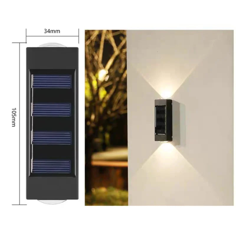 Solar LED Outdoor Wall Lights