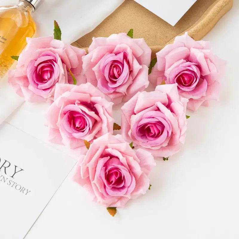 Wholesale Mini Silk Rose Heads