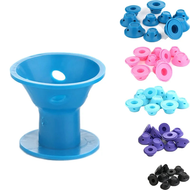 Rubber Silicone Heatless Hair Rollers