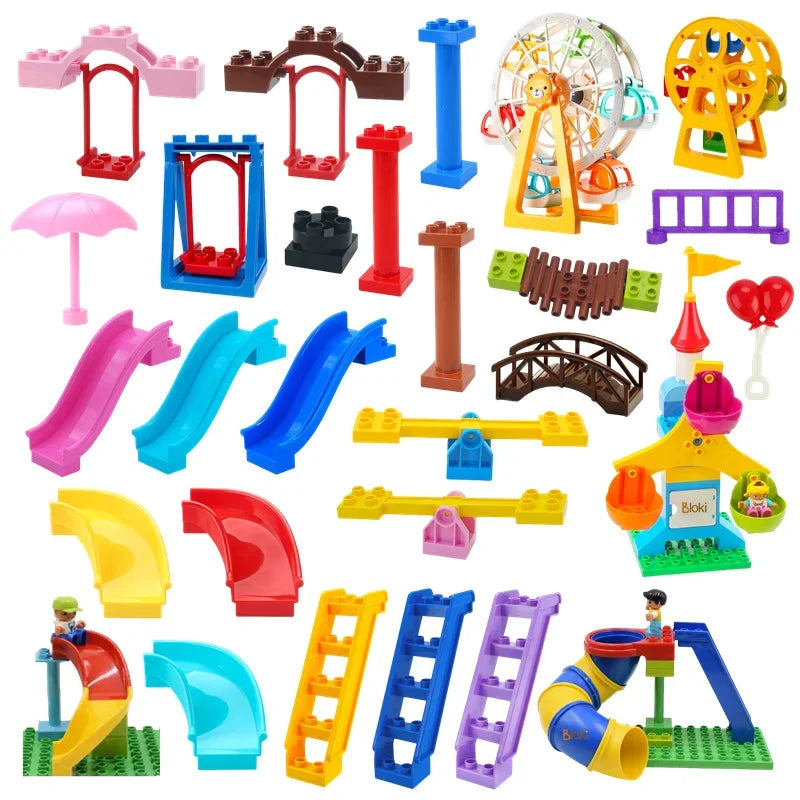 Amusement Park Building Blocks