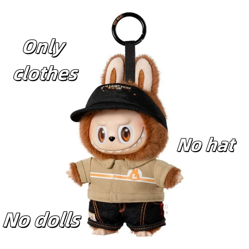 Expected July Labubu 17cm Doll Pajama Outfits