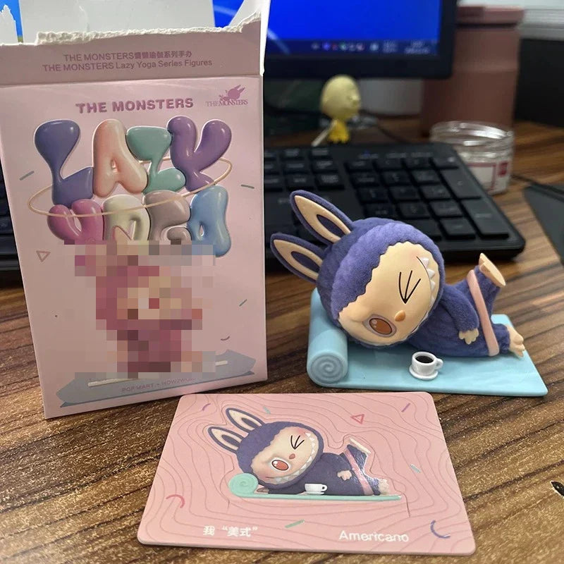 Labubu Lazy Yoga Series Blind Box