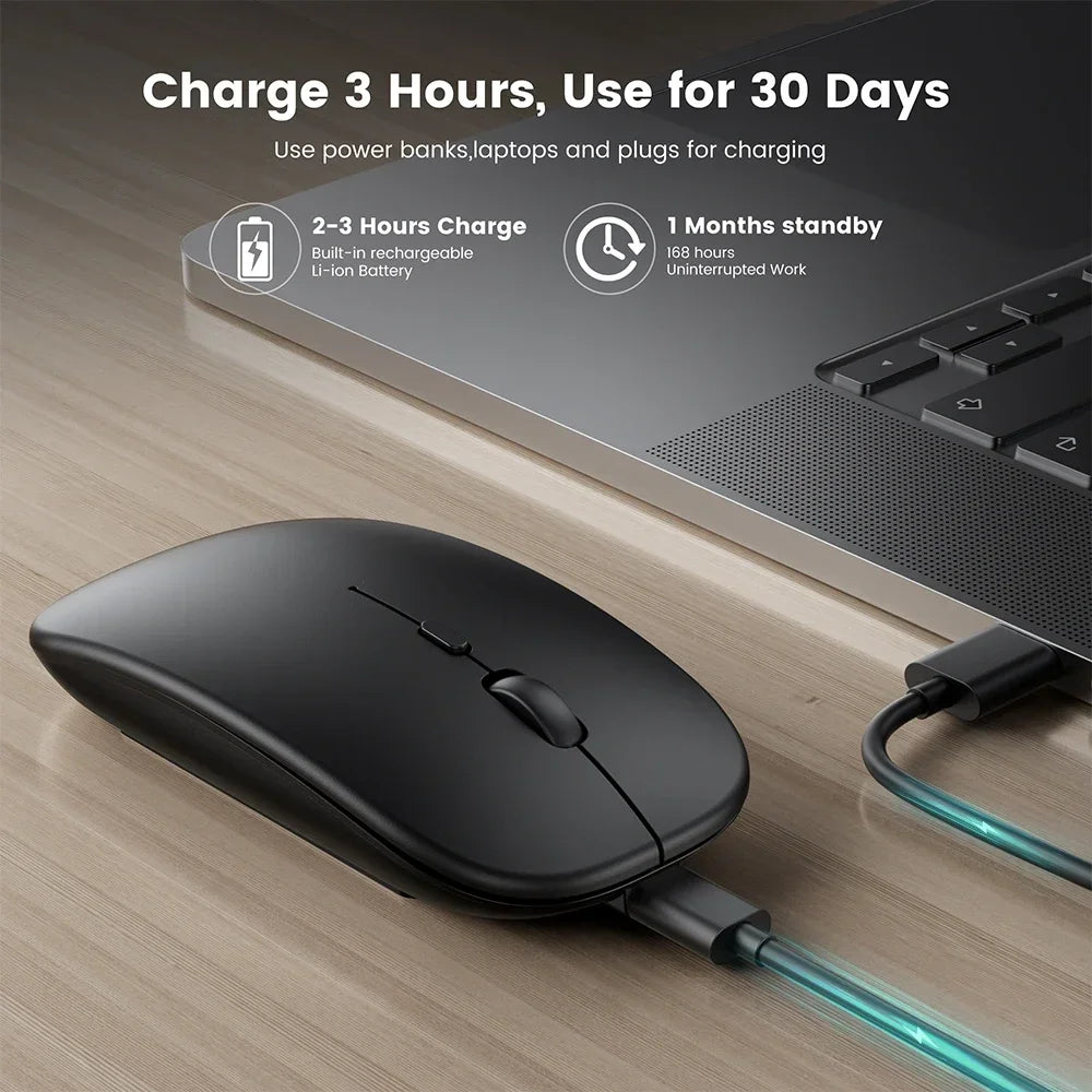Rechargeable Dual Mode Wireless Mouse