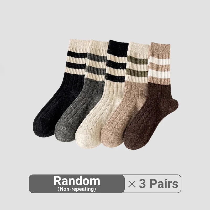 Women’s Striped Knitted Socks