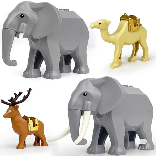 Zoo Animal Building Blocks