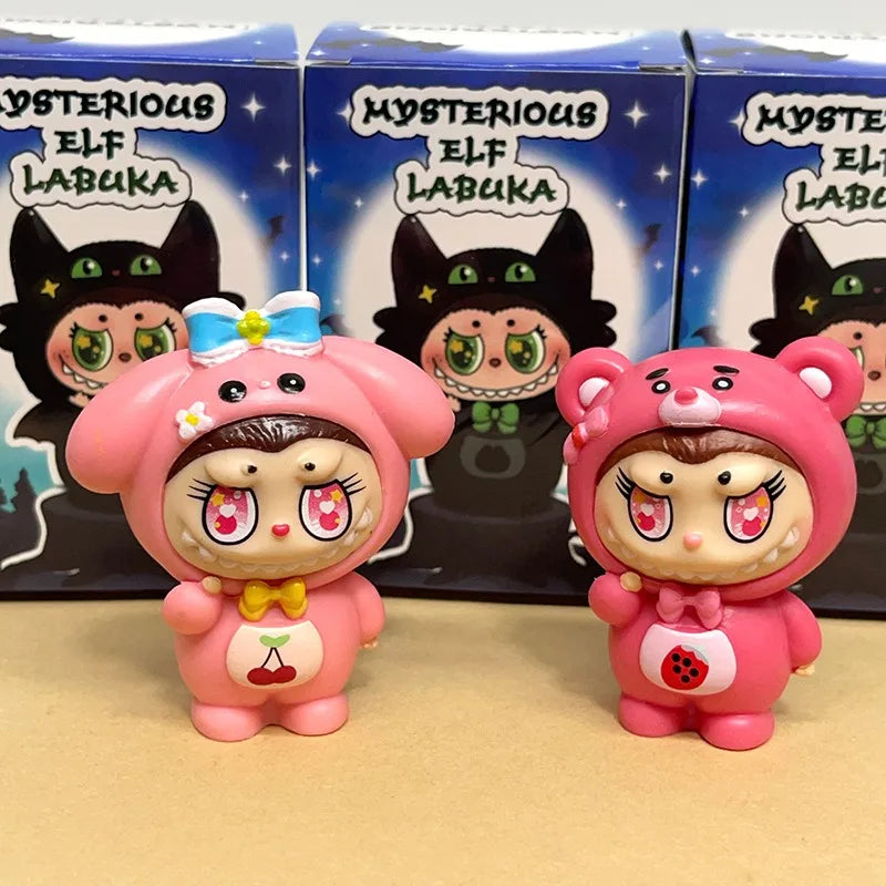 Labubu Sanrio Series Mini Doll Set