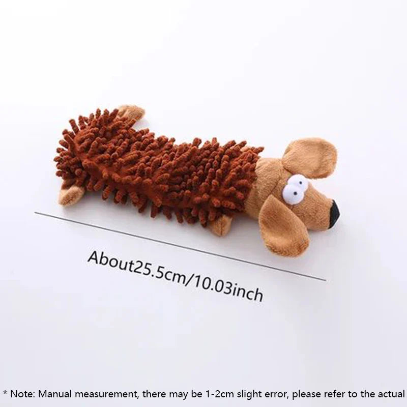 Plush Sound Dog Chew Toy