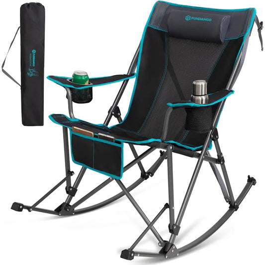 Portable Folding Rocking Camping Chair