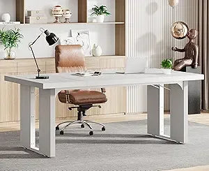 MKDK 70.9-Inch Executive Office Desk
