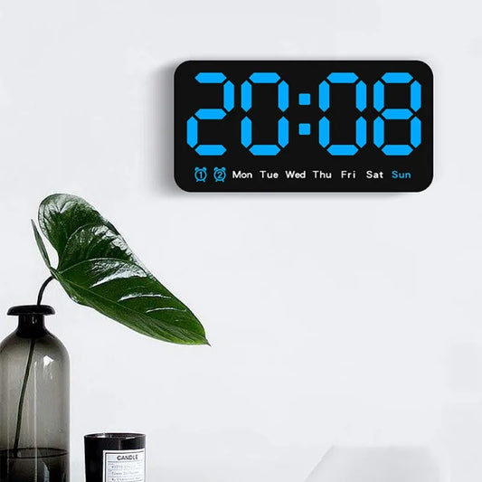 Voice Control Large LED Clock