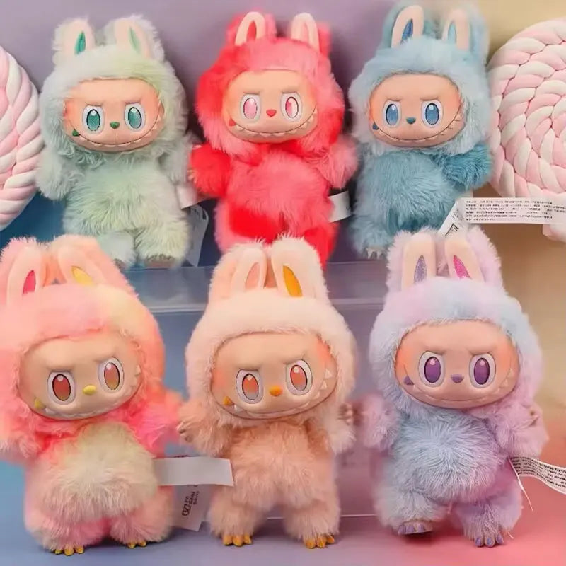 Labubu 3V Heartbeat Macaron Figurine Gift