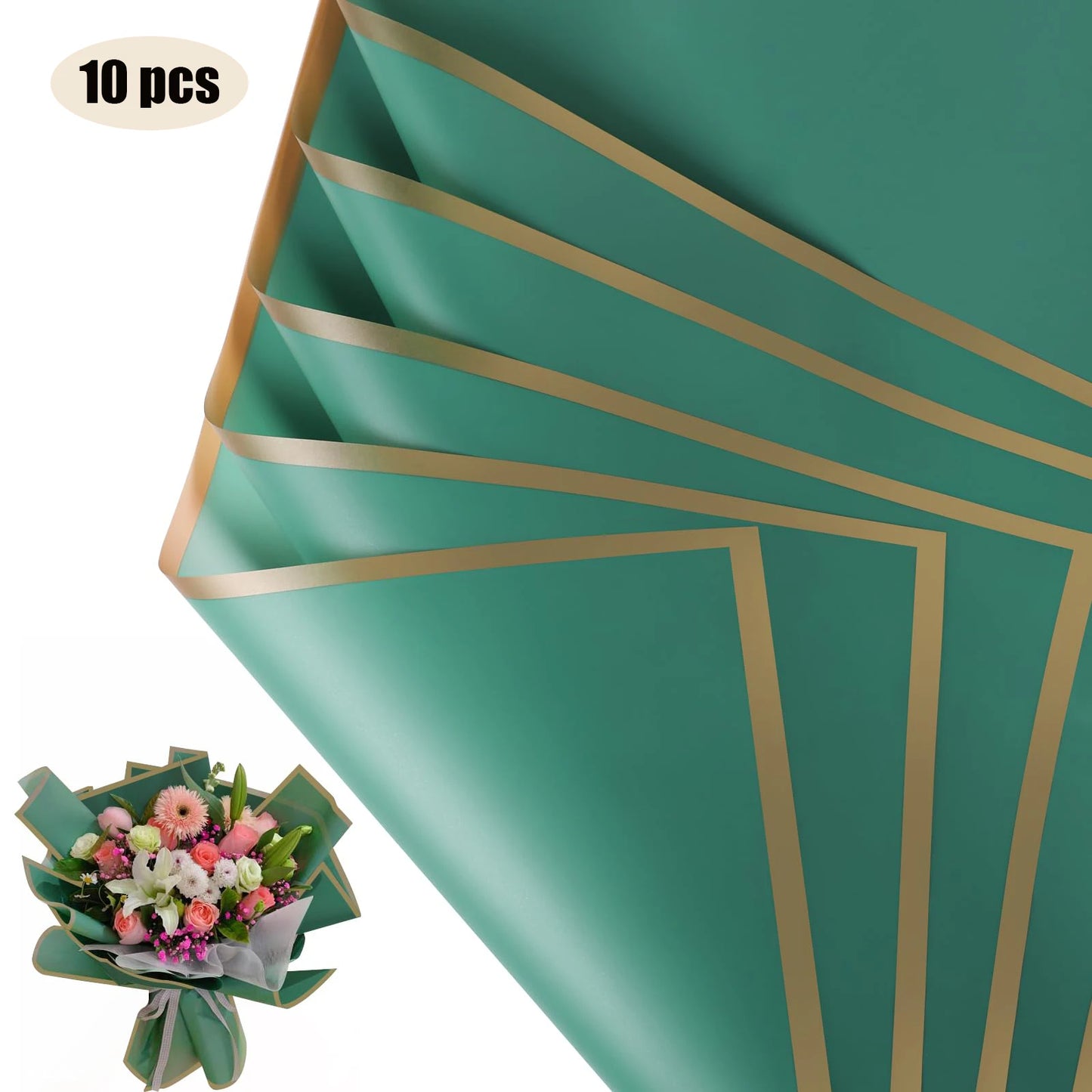 Flower Wrapping Paper Sheets