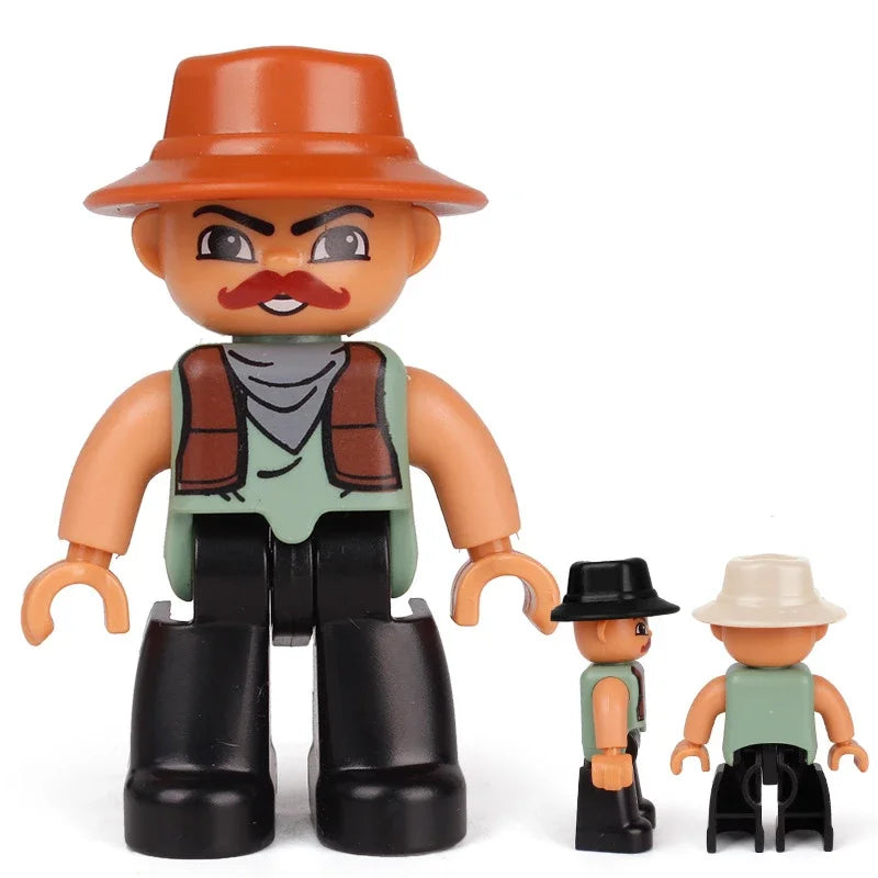 City Careers Action Figures Blocks