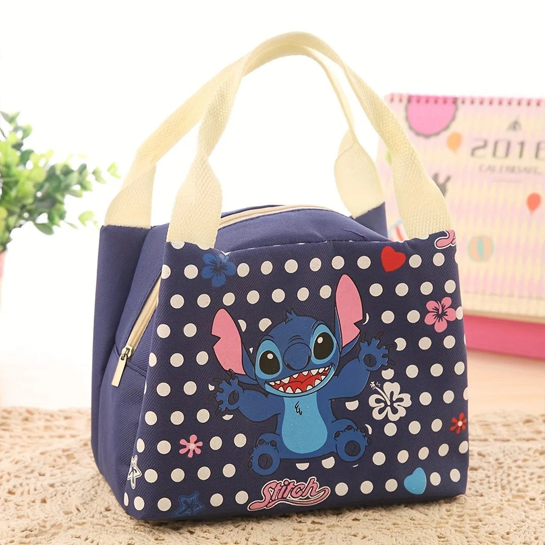 MINISO Stitch Anime Insulated Lunch Bag