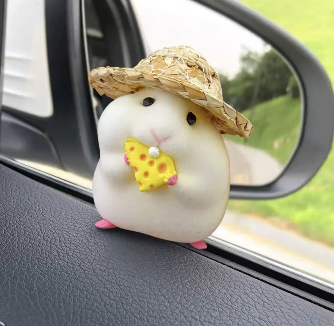 Cute Hamster Car Console Decoration
