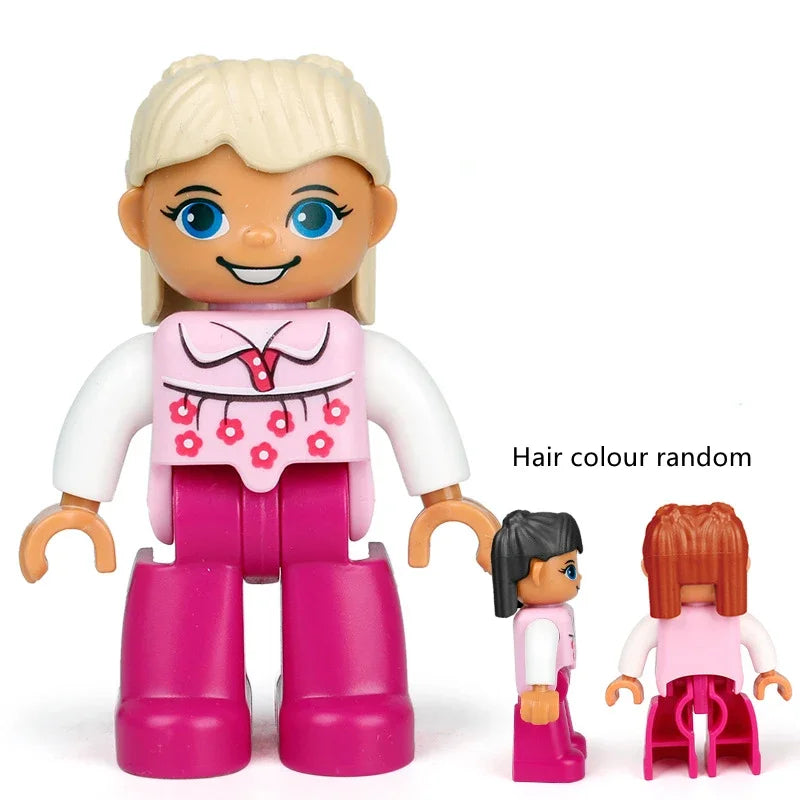 City Careers Action Figures Blocks