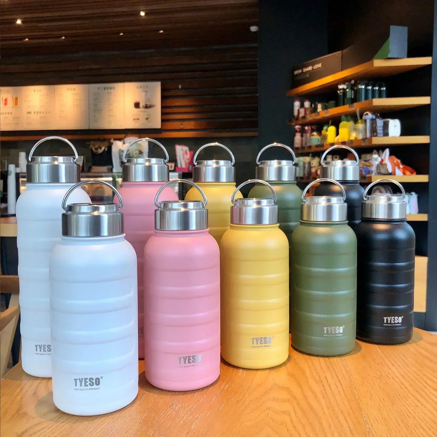 Tyeso Top-Rated Insulated water Bottle