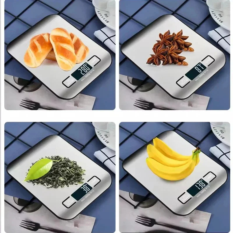 Digital Kitchen Scale with LED Display