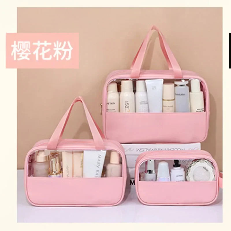 Large Transparent Travel Cosmetic Bag