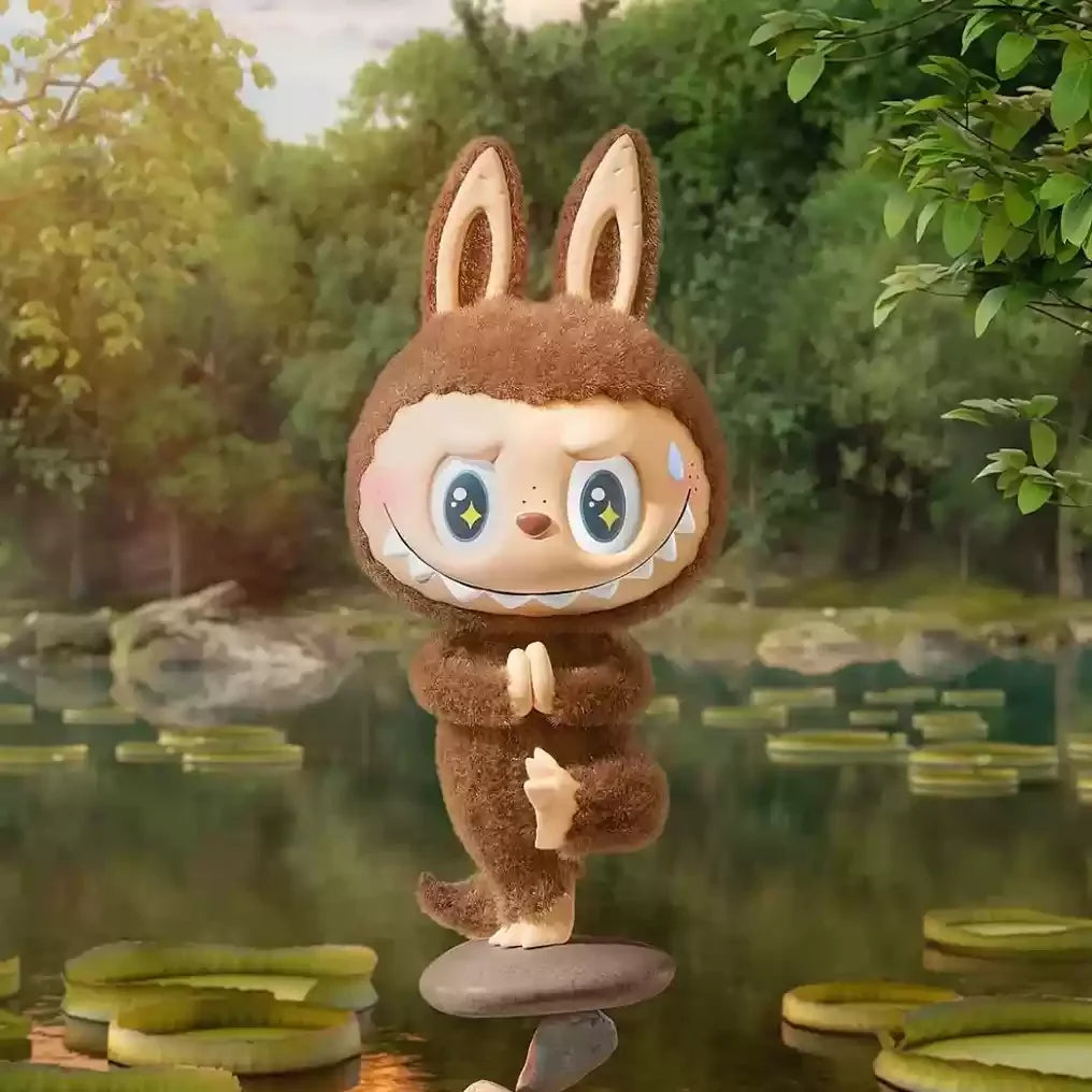 Labubu Lazy Yoga Series Figure