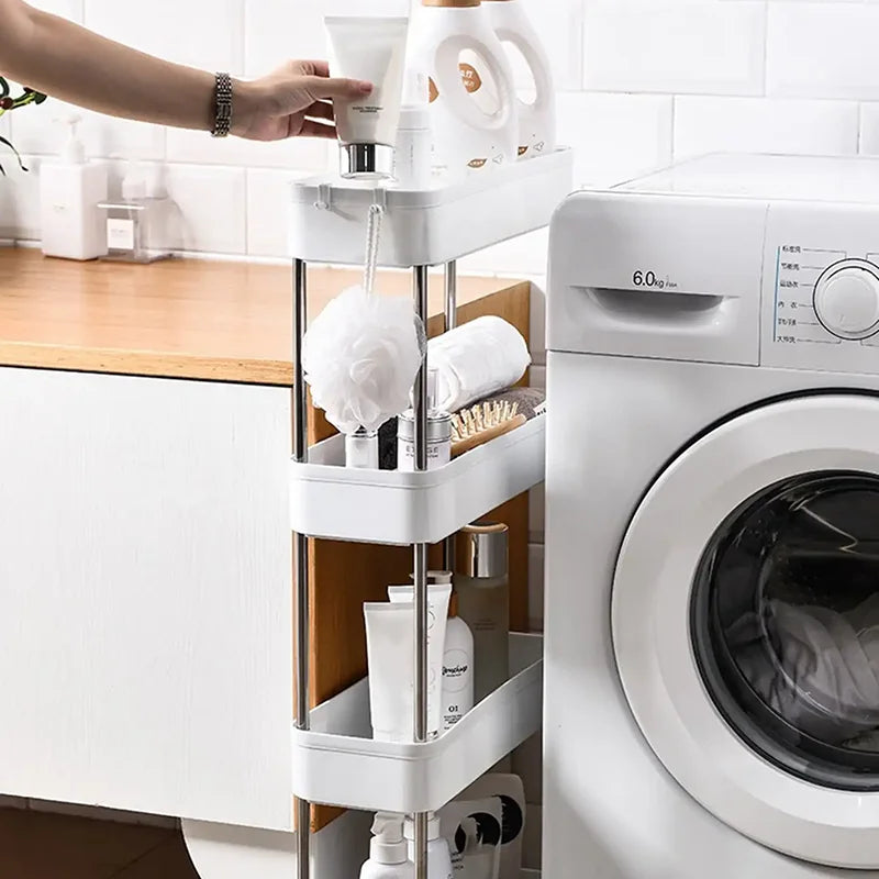 3/4-Tier Movable Gap Storage Rack