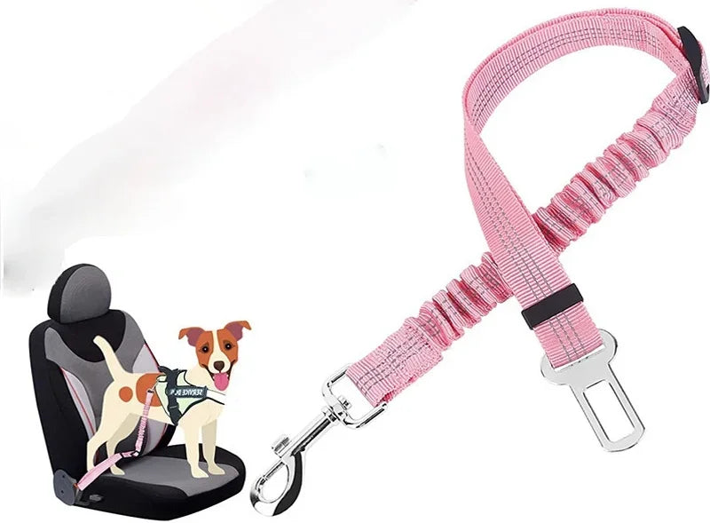 Retractable Dog Car Seat Belt